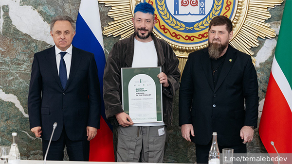 Дизайнер Лебедев приехал в Чечню и извинился перед Кадыровым