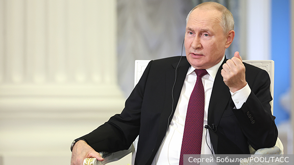 Путин назвал чушью западный «порядок, основанный на правилах»