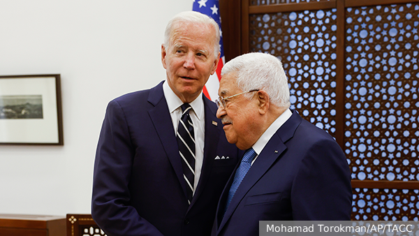 Аббас отказался от разговора с находившимся в Израиле Байденом