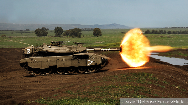 Израильский танк случайно выстрелил в египетский пост