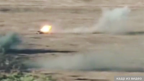 Опубликовано видео уничтожения украинских танков Leopard у Работино
