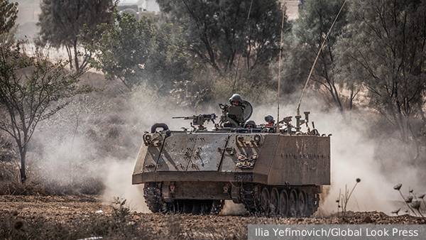 При попадании ракеты в БТР на севере Газы погибли девять израильских солдат