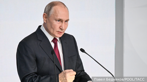 Путин назвал причину напряженности в мире