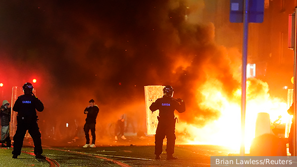 Эксперты оценили последствия массовых беспорядков в Дублине для Европы