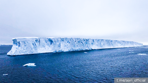 В Южный океан вынесло айсберг размером с два Петербурга