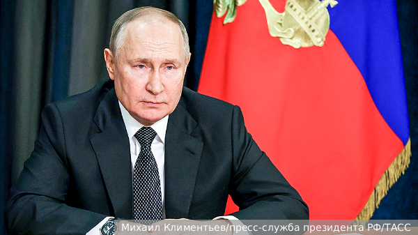 Путин заявил о провале санкционного блицкрига 