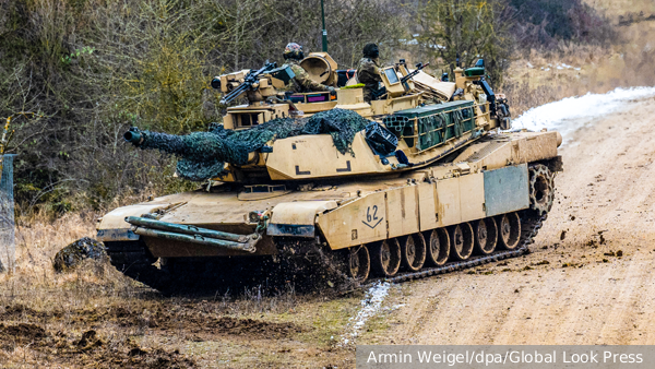 СМИ рассказали о технических проблемах американских танков Abrams на Украине
