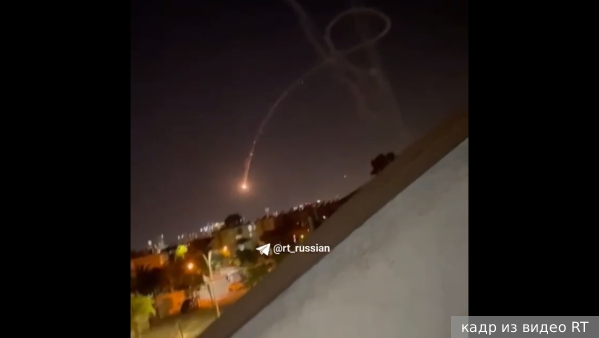 Ракета «Железного купола» упала на Тель-Авив