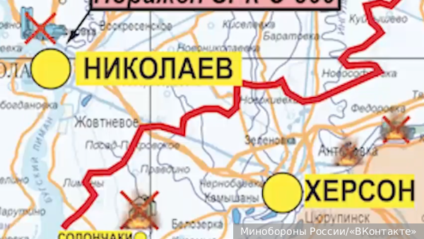 Взрывы прогремели в Николаевской области Украины