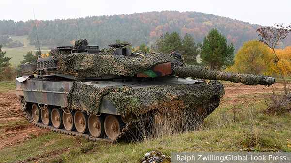 Стало известно об изменении ВСУ тактики применения танков Leopard