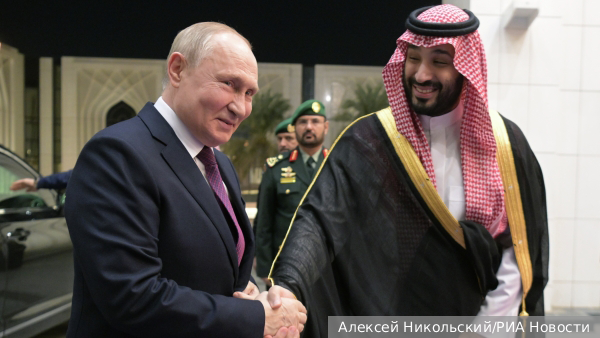 Начались переговоры Путина и наследного принца Саудовской Аравии