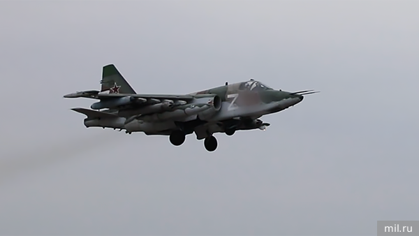 Су-25 ударили по подразделениям ВСУ на Донецком направлении 