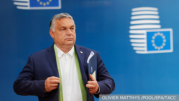 Politico: Венгрия ставит Евросоюзу ультиматум по Украине