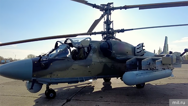 Минобороны России впервые сообщило о применении Ка-52М в зоне СВО