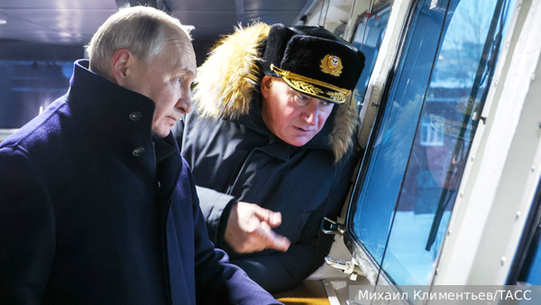 Путин: С такими кораблями и оружием Россия будет чувствовать себя в безопасности