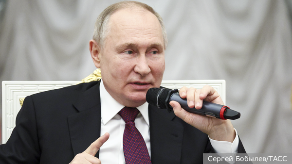 Путин: Дети и из богатых семей должны добиваться всего сами