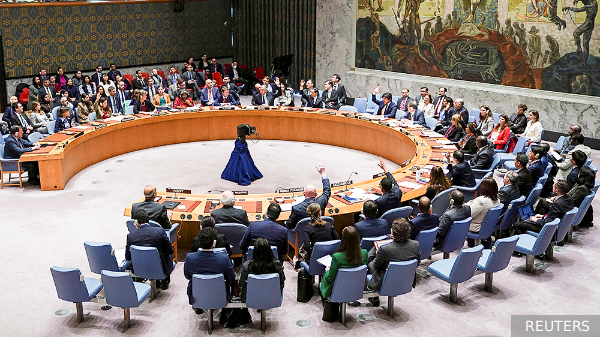 США заблокировали в СБ ООН поправку России о прекращении огня в Газе