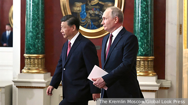 Сотрудничество России и Китая стало образцом для великих держав