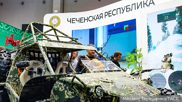 Кадырову показали первые «Джихад-машины»
