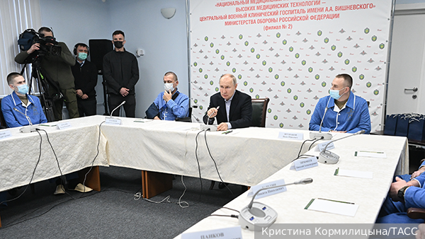 Путин назвал терактом атаку ВСУ на Белгород 