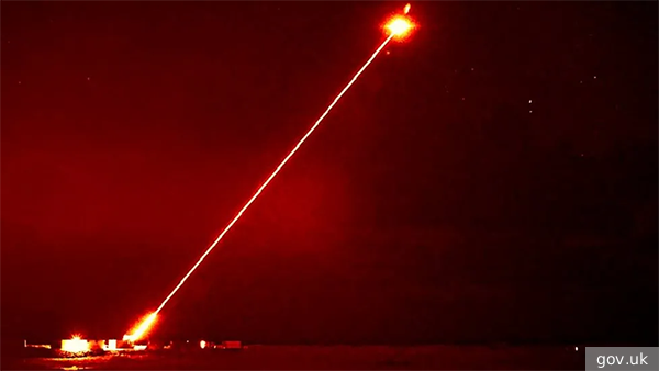 В Британии сообщили об успешном испытании лазерного оружия