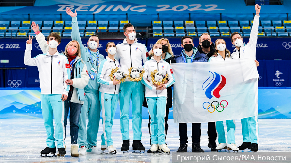 Сборную России лишили золота Олимпиады в Пекине по фигурному катанию