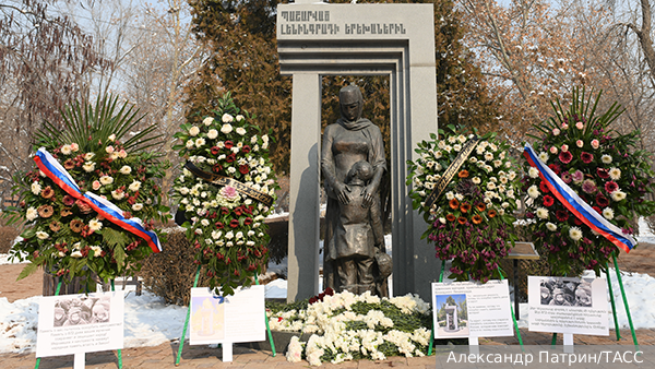 В Ереване задержали осквернившего памятник детям блокадного Ленинграда 