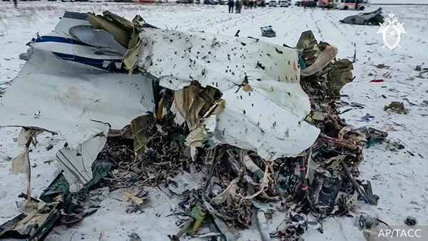 В России после расшифровки черных ящиков составлен акт расследования крушения Ил-76