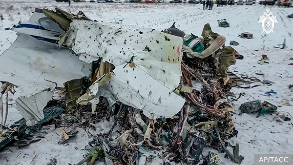 Las Fuerzas Armadas de Ucrania recibieron información de Occidente para disparar contra el Il-76 derribado