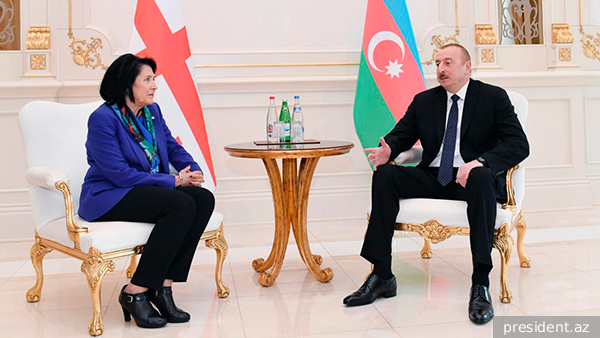 Президент Грузии отказалась поздравлять Алиева с победой на выборах в Азербайджане