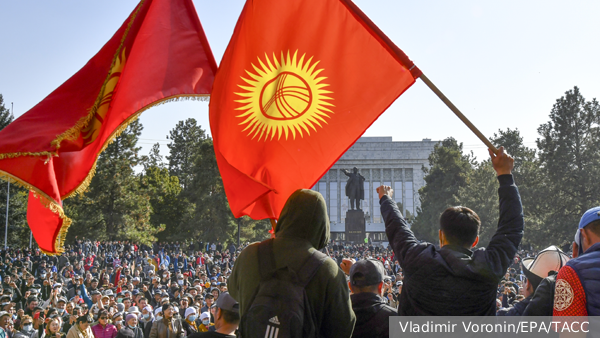 Киргизия включила защиту от новой цветной революции