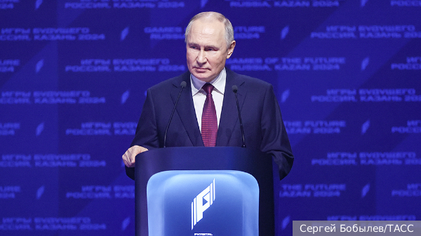 Путин выразил уверенность, что фиджитал-спорт станет любимым досугом россиян