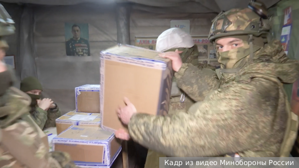В зону СВО доставили 500 тыс. личных отправлений российским бойцам
