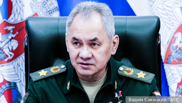 Шойгу: Российские войска не дали ВСУ закрепиться на рубеже Петровское – Ласточкино – Северное