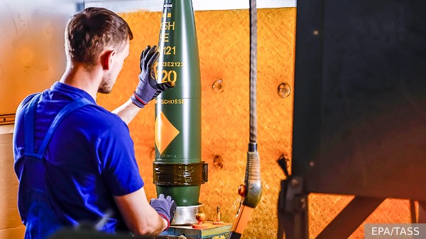 Производство снарядов для Украины уперлось в нехватку ключевого ресурса