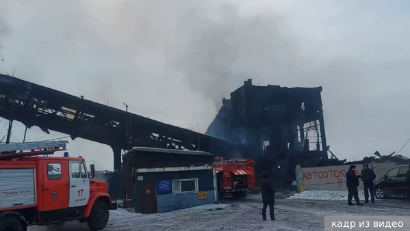Пожар произошел на Шагонарской ТЭЦ в Туве