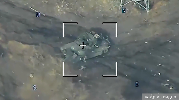 Российские танкисты с первого выстрела подбили Abrams