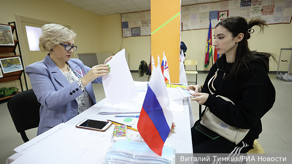 Путин лидирует по итогам выборов на новых территориях России