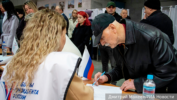 Очная явка на выборах президента России превысила 60%