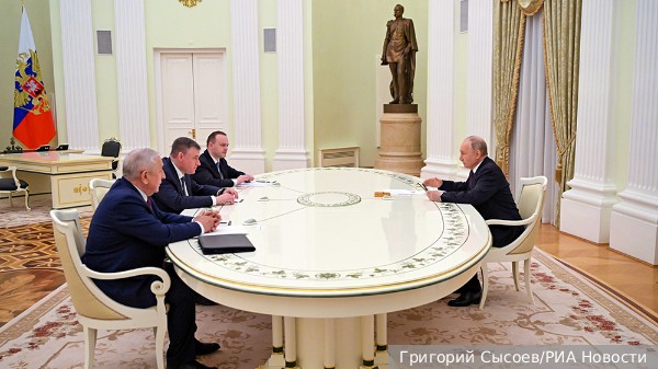 Харитонов, Слуцкий и Даванков поздравили Путина с победой на выборах