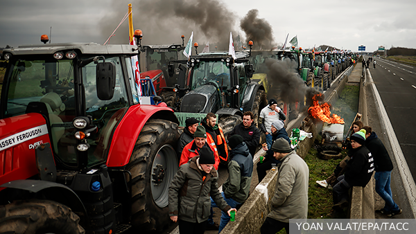 Фермеры перекрыли Украине дорогу в ЕС