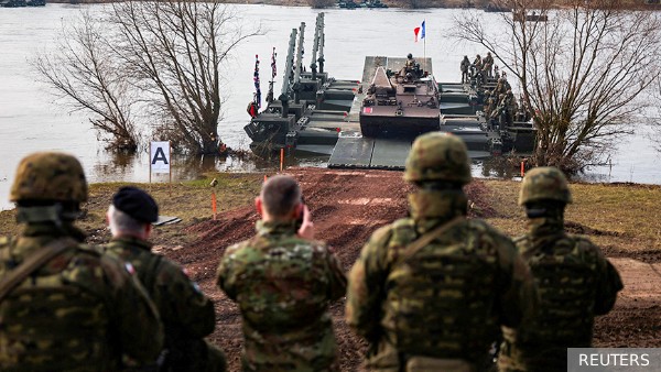 Названы места возможной дислокации французских войск на Украине
