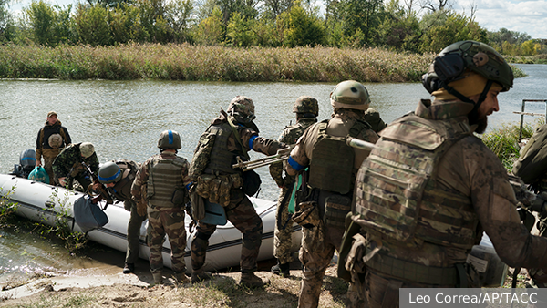 Российские разведчики рассказали, как вычисляют ВСУ на берегу Днепра 