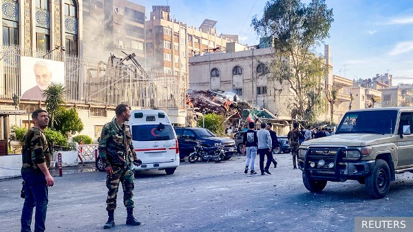 Израиль нанес удар по району посольства Ирана в Сирии