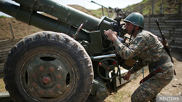 Армия Армении обстреляла позиции Азербайджана в Нахичевани