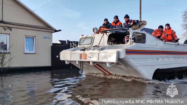 Тела трех человек обнаружены в зоне затопления в Орске