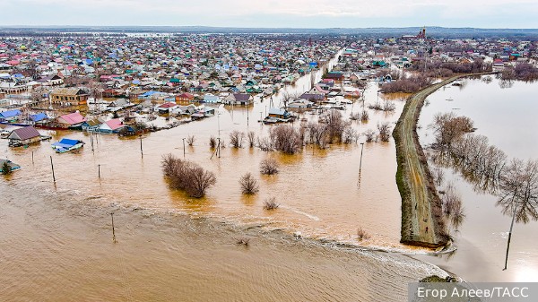 В Оренбургской области затопило 10,2 тыс. домов и 18,4 тыс. участков