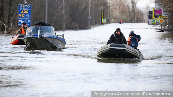 В Оренбурге объявлена эвакуация из-за паводка