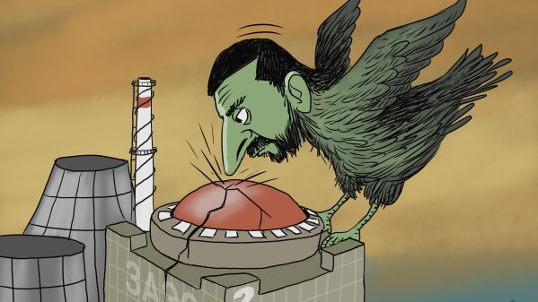 Карикатуры: Зеленский играет с ядерными спичками