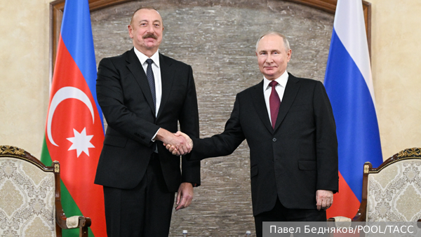 Кремль анонсировал переговоры Путина и Алиева
